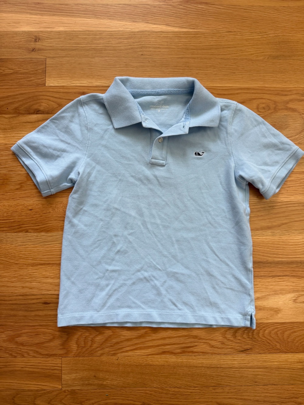 Vineyard Vines Light Blue Kids Polo